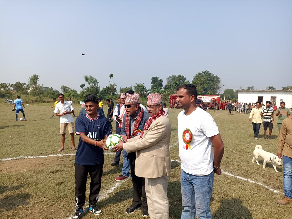 गोदावरी -३ मा चेतराज पनेरू स्मृति फुटबल खुल्ला प्रतियोगिता शुरु